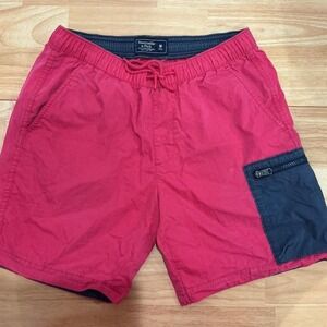 Abercrombie & Fitch swim trunks with adjustable waist and pockets Men's Med